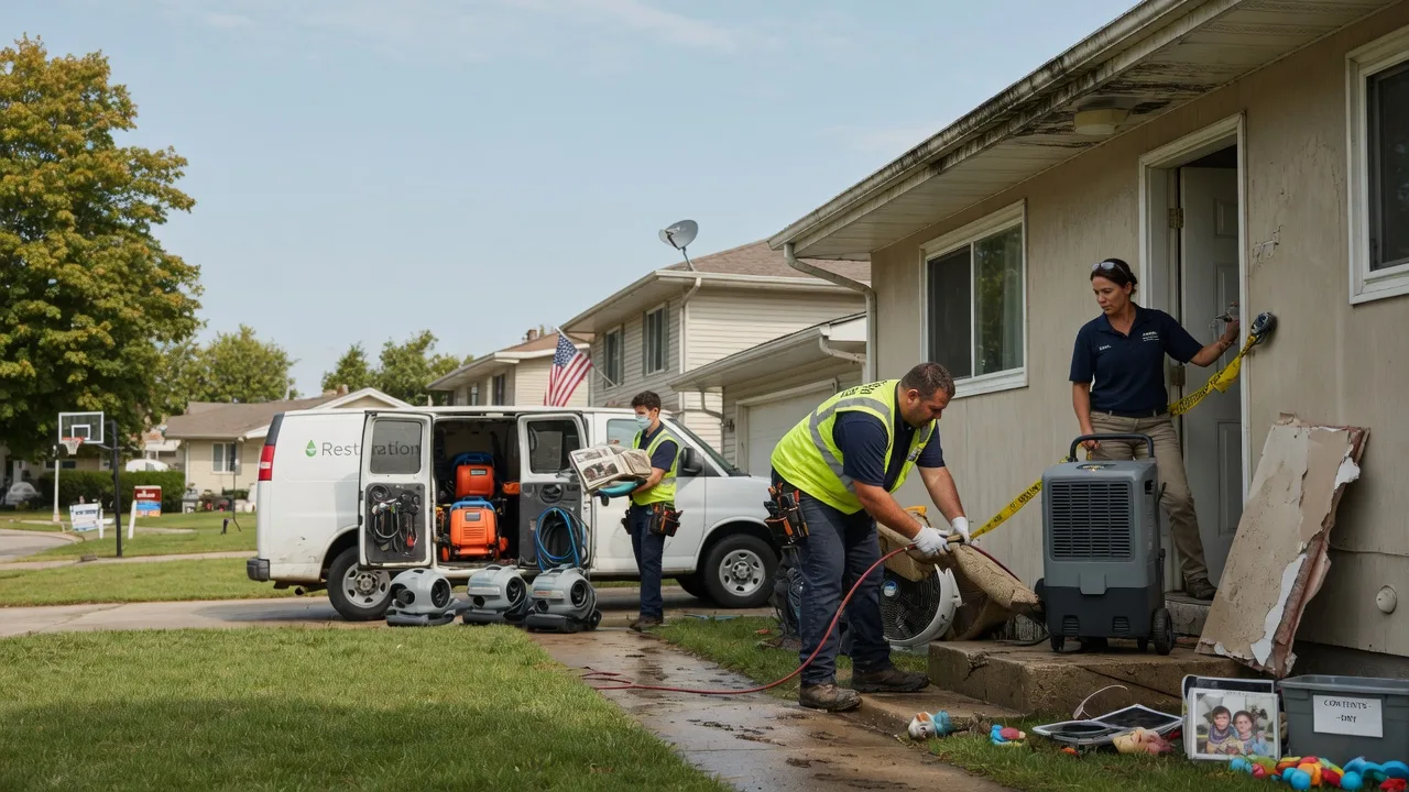Water Damage Restoration in Cassville, PA near me
